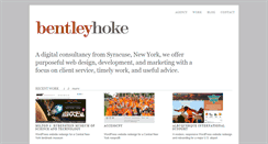 Desktop Screenshot of bentleyhoke.com