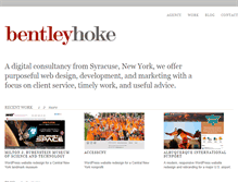 Tablet Screenshot of bentleyhoke.com